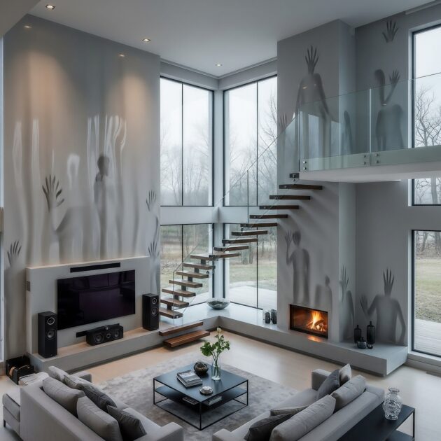 There’s no such thing as ghosts, especially in the walls